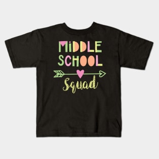 Middle School Squad Kids T-Shirt